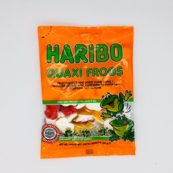 Quaxi frogs cacher Haribo