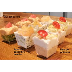 16 Verrines côté mer