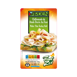 Chiffonnade de dinde au...
