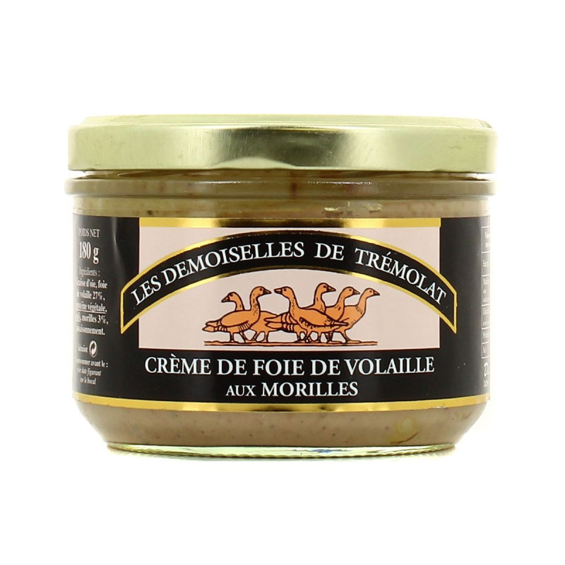 Crème de Foie de Volaille aux Morilles