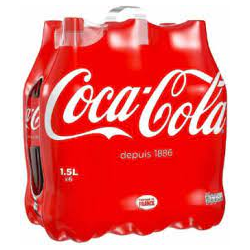 Pack 6 Coca Cola