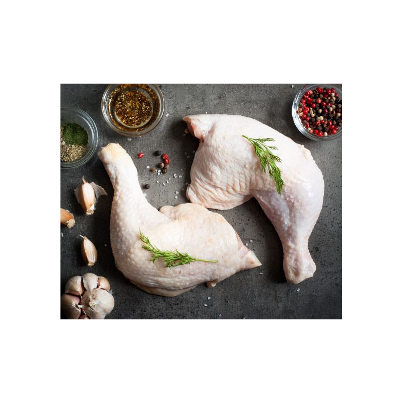 Cuisses de poulet surgelées