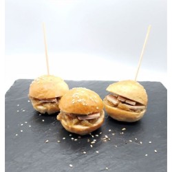 12 Mini Burger foie gras