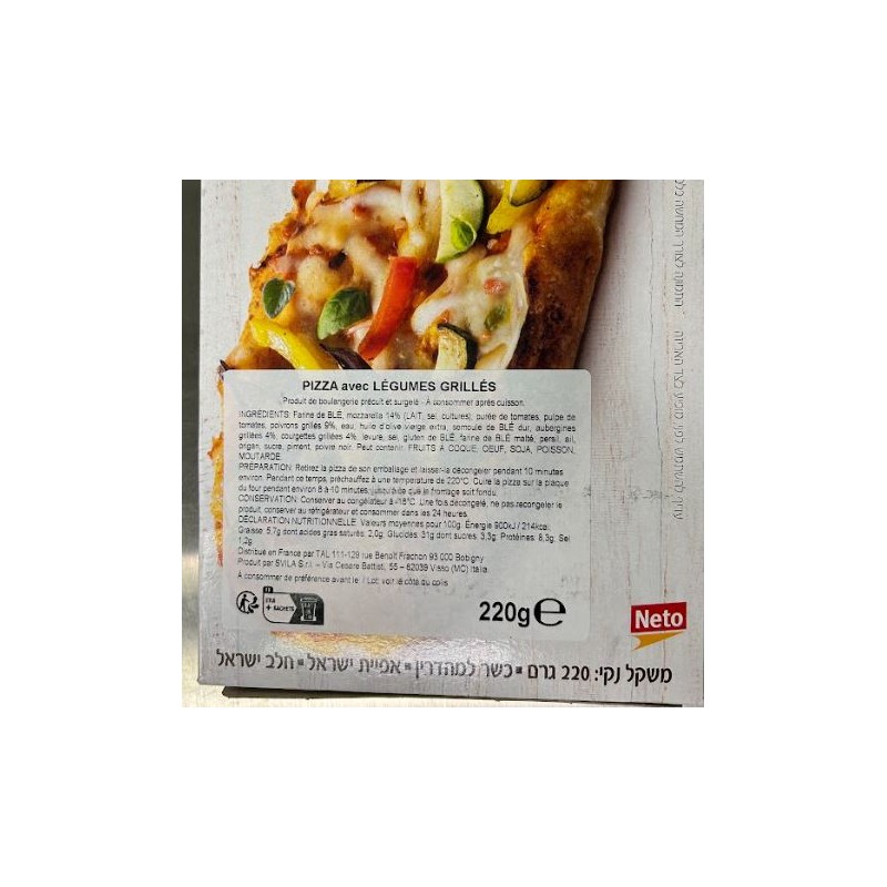 Brushetta légumes