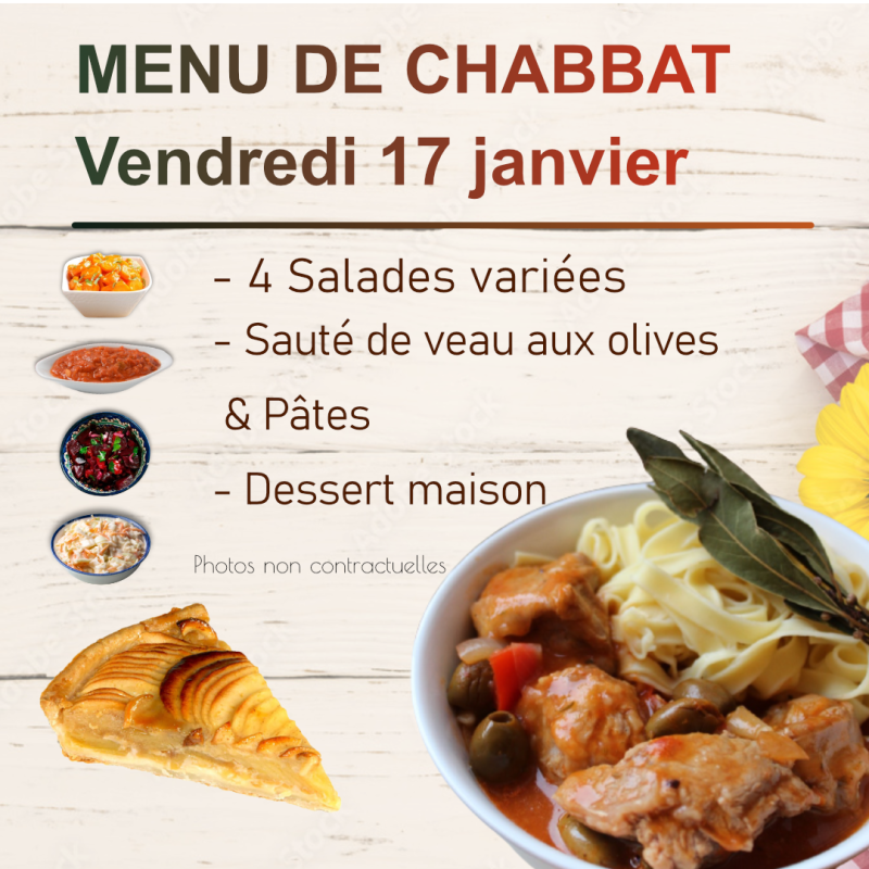 Menu de Chabbat