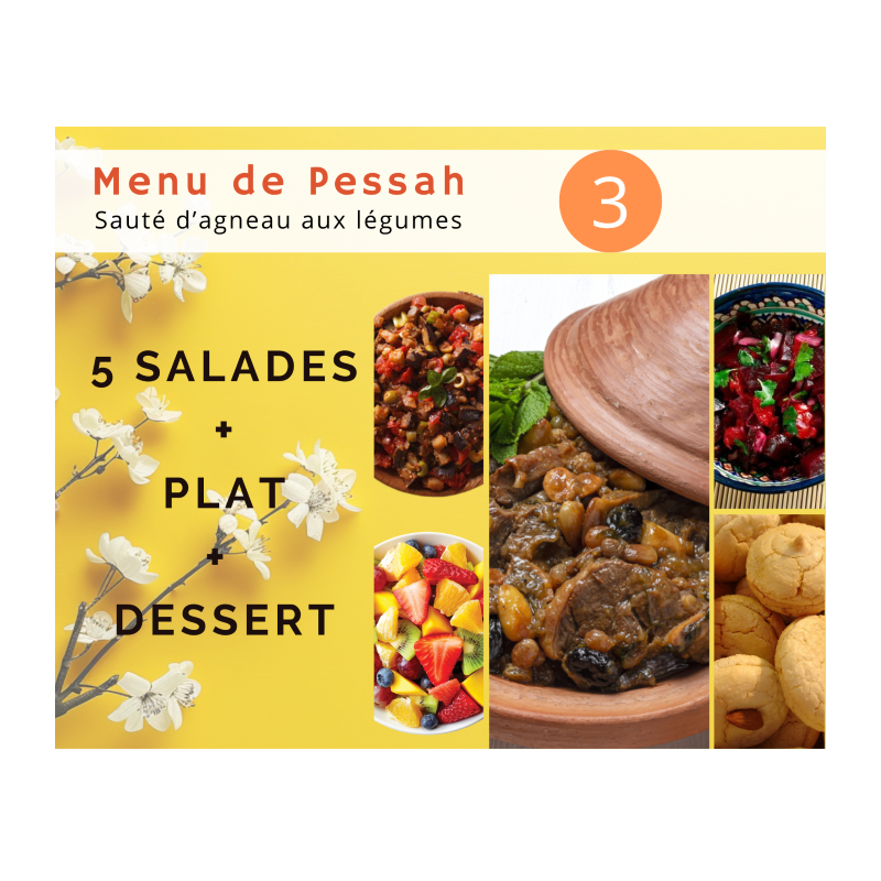 Menu de Pessah- Agneau