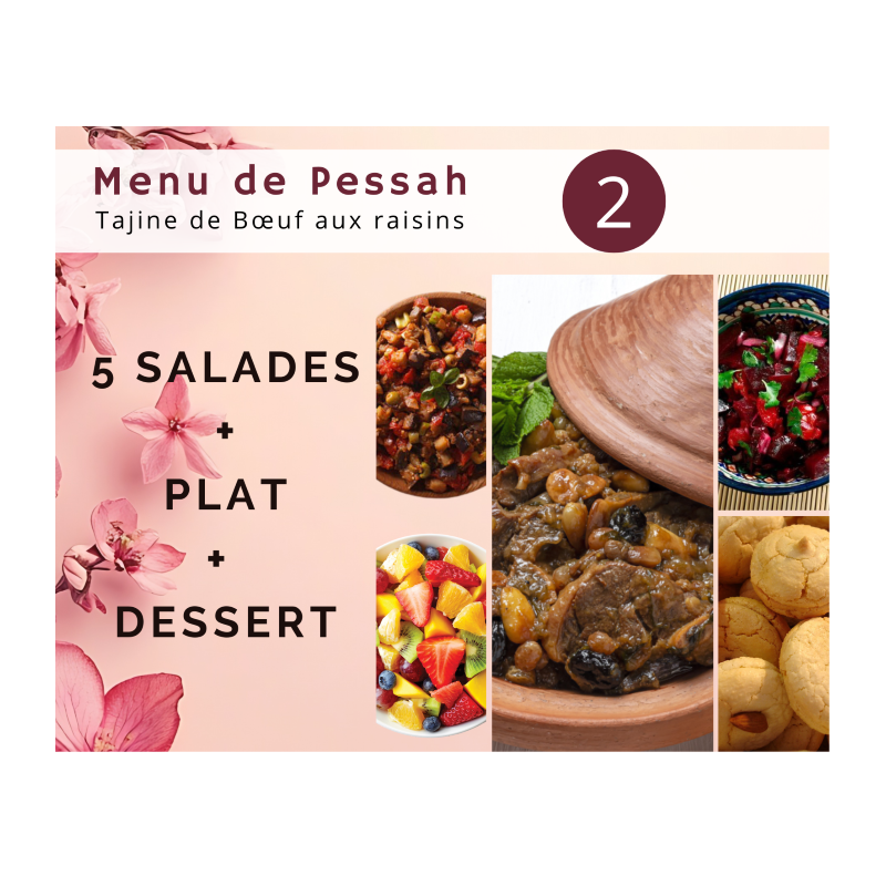 Menu de Pessah - Boeuf