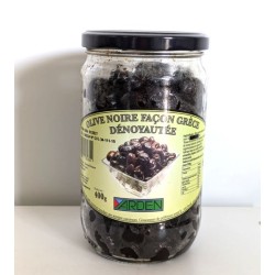 Olives noires dénoyautées