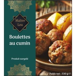 Barquette Boulettes de bœuf au cumin
