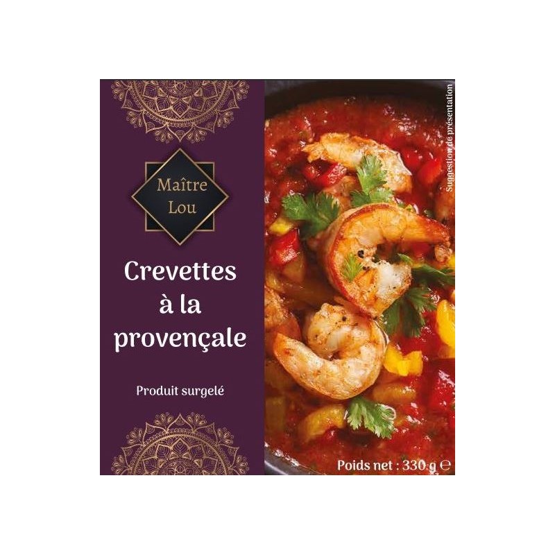 Barquette Crevettes Provençales