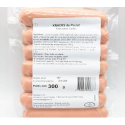 Saucisses de poulet