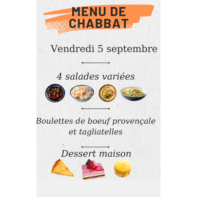Box Chabbat 5 septembe