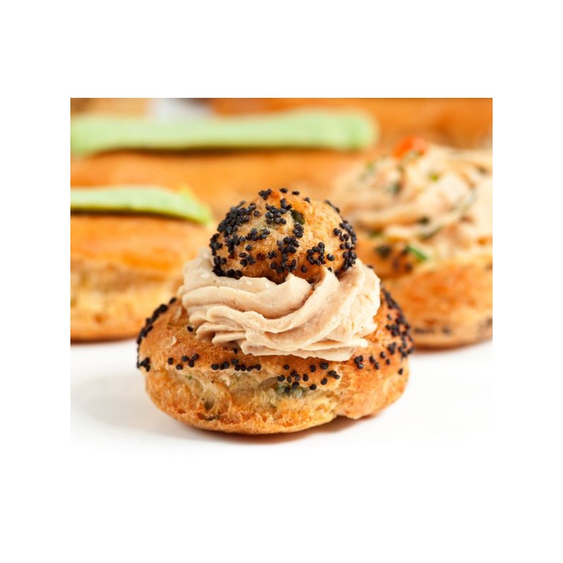 15 Mini Choux foie aux morilles