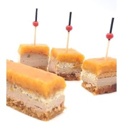 12 Bouchées Opéra foie gras