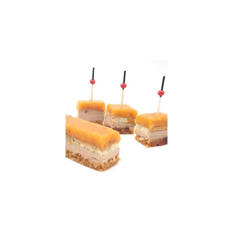 12 Bouchées Opéra foie gras